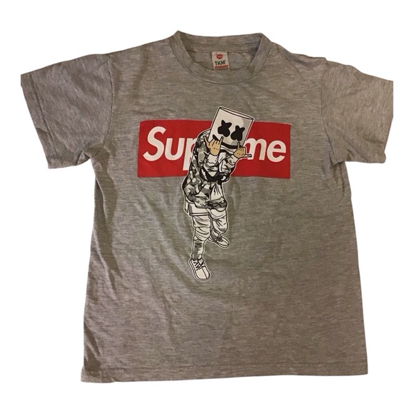 DJ Marshmello Supreme Kids 10/12 T-Shirt - Picture 1 of 6